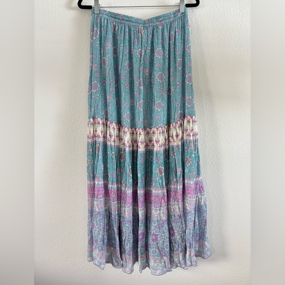 SPELL Lovers Beach ~ Lover's Beach Maxi Skirt And Top Two Piece Set in Paradise - Picture 7 of 16